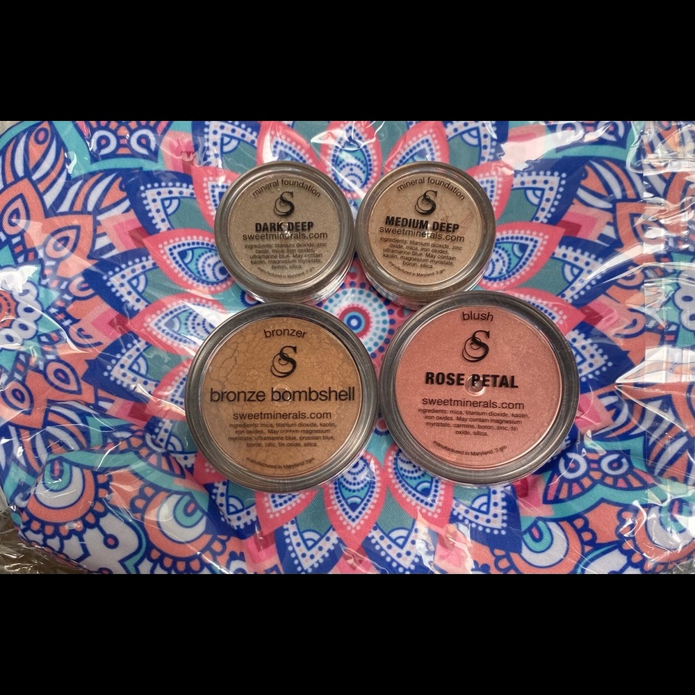 Sweet Minerals Bundle Deep, Blush, Bronzer